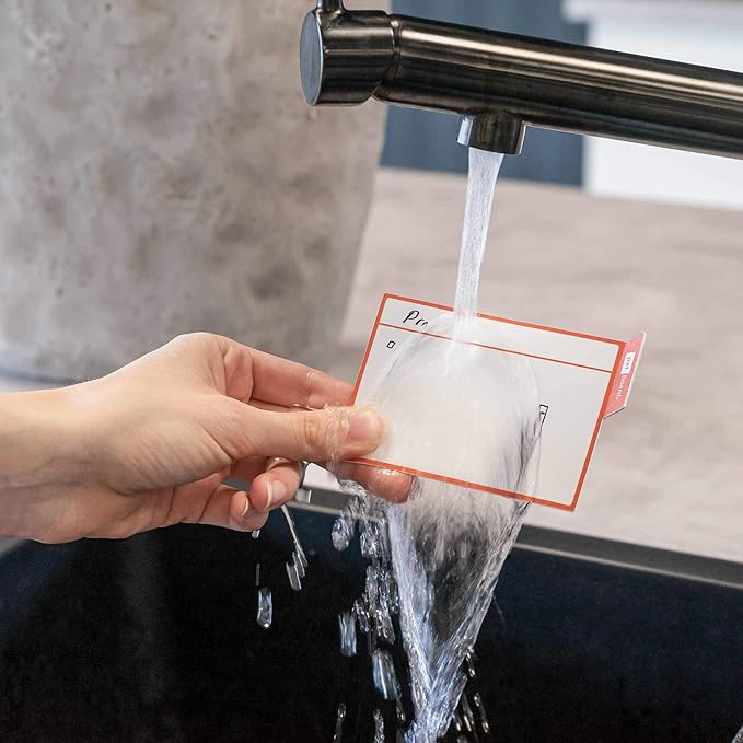 PATboard Scrum Board and Kanban Board - 16 Task Cards Medium - with nanocups® for Glass - Lime