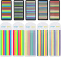 Potanro Sticky Tabs 2300 Pcs Translucent 10 Sheets Highlighter Book Tape Long Highlighting Sticky Tabs for Annotating Books, Aesthetic Office Suppliesbook for Annotating Books