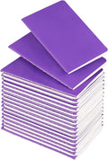 Lzerking Small Notebooks Bulk 3.5 x 5.5 Inches 36 Pack Mini Pocket Journal Notepads-Purple Cover for Kids, 30 Sheets/60 Pages, Available as Party Favors or Holiday Gifts