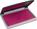 MaxMark Large Premium Magenta Purple Ink Stamp Pad -2-3/4" by 4-1/4" - Premium Quality Felt Pad