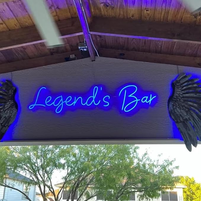 Custom Neon Sign Wedding Last Name, Plug/Battery Operated Neon Lights Customizable for Backdrop Reception, Hanging Personalized Lighted LED Signs for Bar Business, Party, Kids Room Bedroom Wall Decor