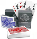 Bullets Playing Cards | Waterproof Plastic Playing Cards – 2 Decks Poker Size with Jumbo Index, Smooth Front & Easy-Grip Back – Ideal for Texas Hold’em, Casino & Camping