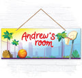 Custom Boy/Girl Name Sign Personalized Kids Decor Sign For Children Bedroom, Christmas Gift, And Wall Sign 5x13 Inches, ACM, Made in USA