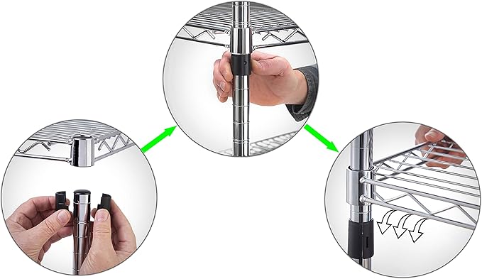 Regal Altair 18" Deep x 42" Wide x 27" Height Wire Shelving Kit | 2-Tier | NSF Commercial Storage Rack Unit