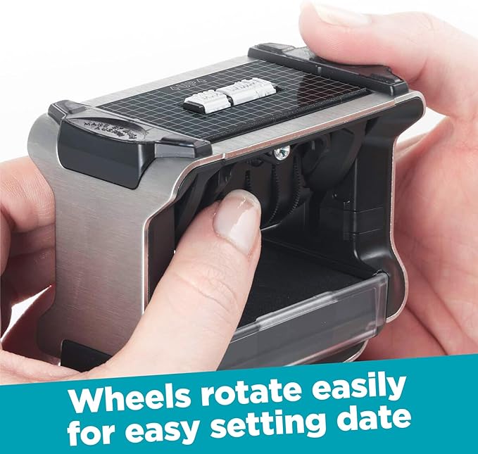 Trodat 5430 Professional Self-Inking Date Stamp with E-MAILED - Black Ink