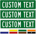 Custom Street Sign, Road/Address Sign, 8 Colors, Reflective Option, Mounting Options, 6x24 Inch, Thick Rust-Free AlumaBond, USA Made by My Sign Center, (Classic)