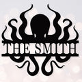 Custom octopus metal signs，personalise octopus wall art，octopus decor，funny octopus metal signs，octopus bathroom decor，personalized metal signs for outdoors