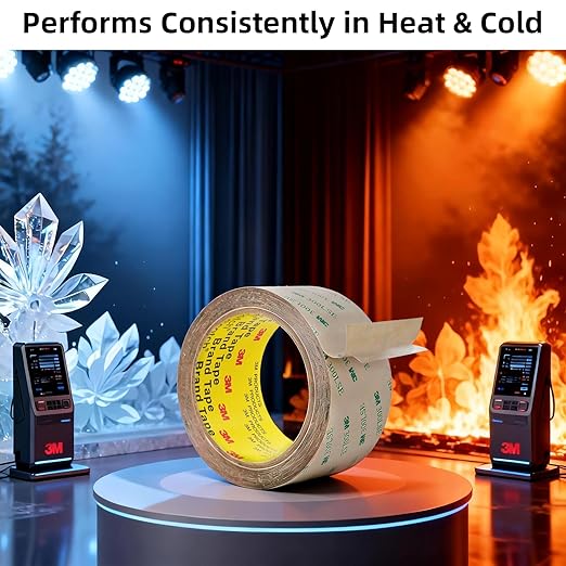 3M Double Sided Tape 300LSE 1.0" x 36Ft Clear Heavy Duty Adhesive Tape for Electronics, Laptop & Phone Repairs, Arts, Crafts, Leather Work, Card Making – 2 Pack