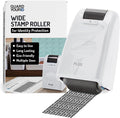 Guard Your ID Wide Stamp Roller for Identity Protection, White