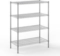 Regal Altair 21" Deep x 42" Wide x 54" Height Wire Shelving Kit | 4-Tier | NSF Commercial Storage Rack Unit