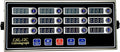 12 Channel Kitchen Timer Digital Kitchen Timer Loud Alarm Cooking Calculagraph Commercial Timer for Food Chips BBQ Pizza Bread Grilled Burger Coffee
