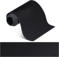CENNBIE Console Table Cover, Leather Sofa Table Cover, Narrow Console Table Cover-Sofa Tables Narrow Long Cover, Applicable to Sofa Tables Behind Couch and TV Console Table (55.1 x 11.8in,Black)