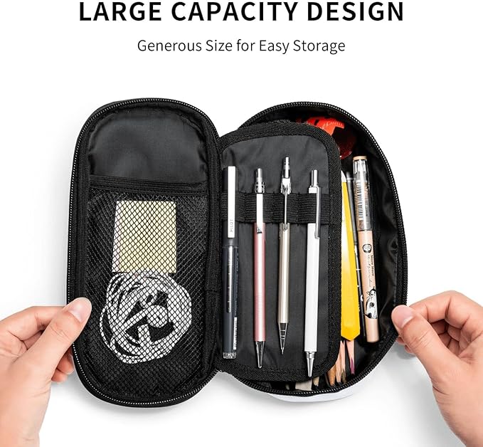 WLRUEZN Custom Pencil case With Photo/Text/Name Personalized Pen Bag Design Your Own Pencil Box Customized Large Capacity Zipper Pencilcase For Office Travel Cosmetic Bags
