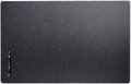 DACASSO Leatherette Desk Mat Without Rails - Luxury Leather Desk Blotter for Writing - Executive Desk Surface Protector - (Black, 30 x 19)