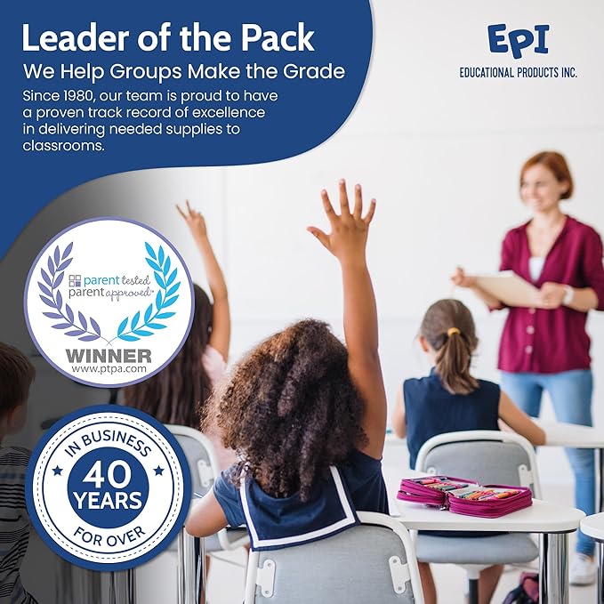 EPI Spiral Notebook | 3 Subject - Wide Ruled - 120 Sheets, Durable Spiral Binding | 10.5 x 8 in | Classroom Supplies | School, Office, Note Taking, Journaling - 24 Pack