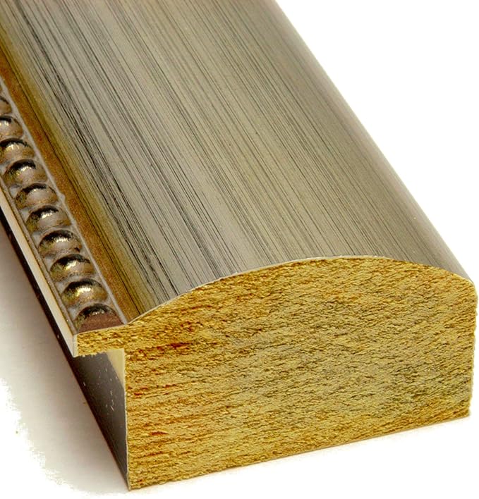 Amanti Art Silver Framed Magnetic Board 17x17 X-Small Vision Board for use with Magnets, 100% Metal Sheet to Display Items as Office Decor or for Home Organization in mudroom, Kitchen or Kids Room