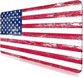 American Flag XXL Extended Mouse Pad, Laptop Pad, Waterproof, Non Slip, Gaming Office and Home Stitching Edge Table Pad 35.4 x 15.7 x 0.12 Inches