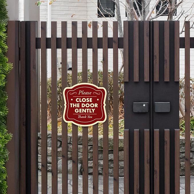 Custom Decorative Outdoor Metal Sign - Personalized Aluminum, Customized Driveway Sign, Waterproof, Design 3 Red Brick 18x18 In