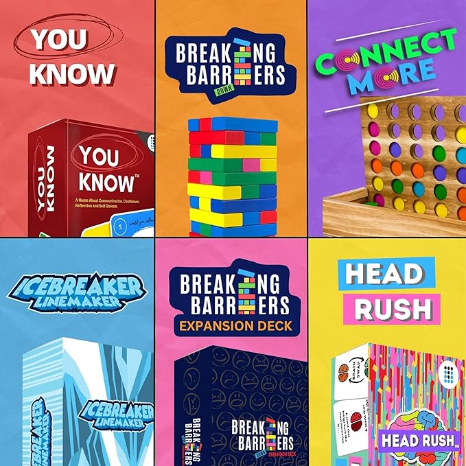 Breaking Barriers Down - Social Skills Games and Therapy Games, A Feelings Game for Kids That Develops Emotion Regulation and Explores Anger, Sadness, Fear and Joy