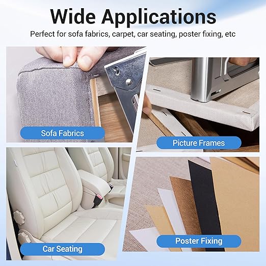 meite JT21 Staples, 5/16 Inch Galvanized Fine Wire Staples for Staple Gun - 7/16" Crown JT21 Staple Refill, Ideal for Upholstery, Crafts, Furniture (10 Packs)