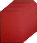 Silunkia 28 Sheets Christmas Red Cardstock 8.5 x 11 Craft Paper, 250gsm/92lb Thick Dark Red Card Stock Printer Paper for DIY Card Making, Thank You Cards, Wedding, Invitations, Birthday