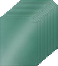 Silunkia 100 Sheets Christmas Green Shimmer Cardstock 8.5 x 11 Craft Paper, 75lb Premium Paper Card Stock for DIY Card Making, Greeting Cards, Invitations, Birthday Decorations