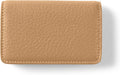 Leatherology Camel Full Grain Leather Business Card Case – Slim Professional Card Holder with Magnetic Closure | Fits 20 Business or 9 Credit Cards