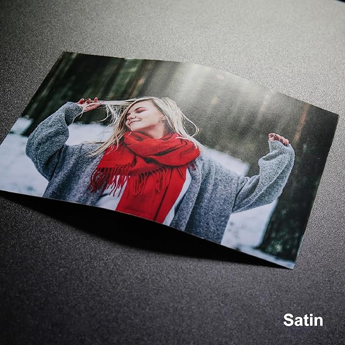 Koala Ultra Premium Photo Paper 8 x 10 In Satin Photo Printer Paper for Inkjet Printer Water-Resistant Semi Gloss 50 Sheets 72lb
