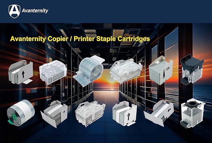 Avanternity's Staple Refills, Compatible with Konica Minolta 14YK SK-602 SK602 Staples (Pack of 2 Boxes)