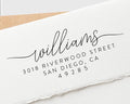 Stamp by Me | Custom Return Address Stamp - Up to 3 Designs to Choose | Personalized Self-Inking Stamp | Personalise Address Marker | Marks for Mailing | Custom Marker Self Ink