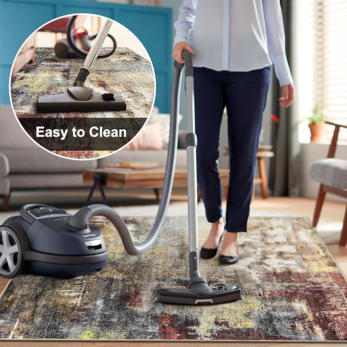 Anidaroel Office Chair Mat for Hardwood Floor, 36"x48" Under Desk Chair Rug for Rolling Chair, Anti-Slip Computer Chair Mat, Low Pile Carpets Floor Rug for Home Office Gaming Room