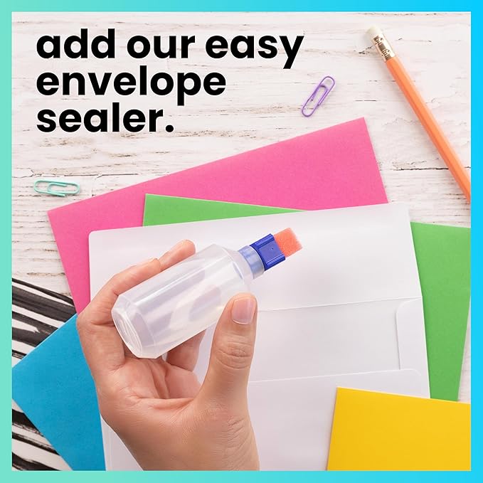 ExcelMark Address Stamp - Custom Return Address Stamp with Elegant Designs, Vibrant Colors & Patterns – Perfect for Mail, Invitations & Gifts (Pink Mount, Santa Catalina)