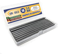 June Gold 18 Pieces, 5.6 mm 2B Lead Refills, 120 mm Length, Extreme Bold Thickness, Break Resistant Lead/Graphite