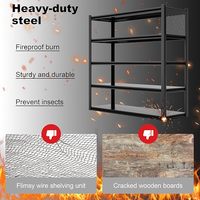PLMFJQK 3 Sets Storage Shelves with Pegboard,72“*48" Wide 24”Heavy Duty Garage Shelving Units and Storage,Metal Shelving Adjustable Shelves,Garage Storage Rack,Industrial Utility Organization