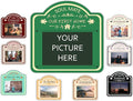 Custom Signs with Picture Text,Personalized Photo Signs Customized signs for Valentine's Day Birthday Gifts,Customized Gifts for Mom Dad Couple Girlfriend Boyfriend Wife Husband, Customize for Office, Business, Workplace, office, Home, Delivery Signs
