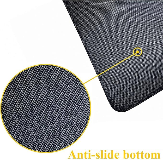 Gaming Mouse Pad,Large Mouse Pads for Desk,Non-Slip Rubber Base Extended Mousepad,XXL Keyboard Mouse Mat,Stitched Edges Computer Keyboard Desk Pad,35.4x15.8inch,Colorful Succulents