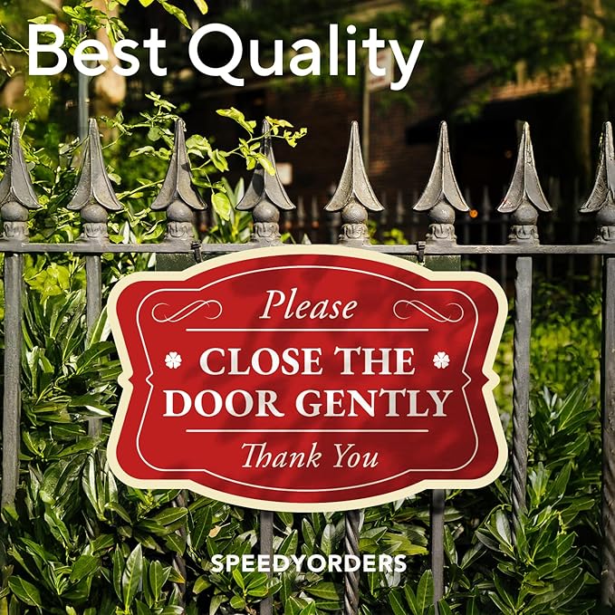 Custom Decorative Outdoor Metal Signs - Personalized Aluminum Signs, Waterproof, USA Made, Design 3 Red Brick 12x8 In