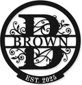 Custom Name Sign Last Name Signs for Home Custom Metal Signs Personalized Name Sign Personalized Wedding Gift Metal Signs Custom Metal Wall Decor Monogram Wall Decor