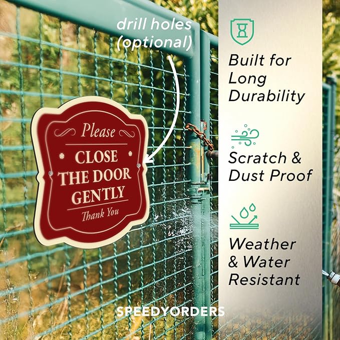 Custom Decorative Outdoor Metal Sign - Personalized Aluminum, Customized Driveway Sign, Waterproof, Design 3 Red Brick 18x18 In