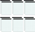 Graph Paper Pad 8.5 x 11, 12 Pack Graph Paper Notebook, 4x4 Graph Ruled, Grid Paper Pad 8-1/2" x 11", Blueprint Quadrille Pads, Grid Paper Notebook 8.5 x 11, White 70 GSM Graft Paper, 30 Sheets/Pad