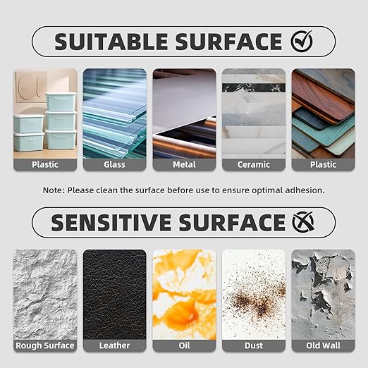 Heavy Duty Double Sided Foam Tape 2in×20Ft 2 Pack, Made of 3M PE Foam Mounting Tape for LED Strips, Signs, Home Decor, Waterproof Adhesive for Plastic, Metal, Glass, Indoor & Outdoor Use
