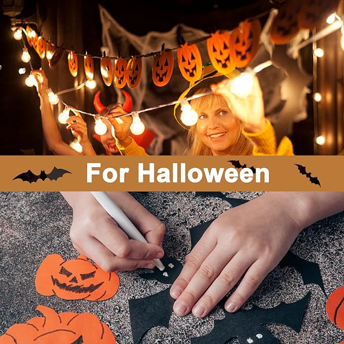 Silunkia 100 Sheets Orange Cardstock 8.5 x 11 Halloween Paper, 75lb Heavyweight Pumpkin Paper Card Stock for Cards Making, Greeting Card, School Crafting, Invitations