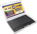 June Gold 108 Pieces, 2.0 mm 2B Lead Refills, 90 mm Length, Extra Bold Thickness, Break Resistant Lead/Graphite