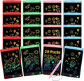 20 Pack LCD Writing Tablet for Kids - Erasable and Reusable Toddler Doodle Board in 8.5 inch, Ideal Drawing Pad for Learning Toy for Ages 3-8, Gift for Girls Boys (20 Pack)