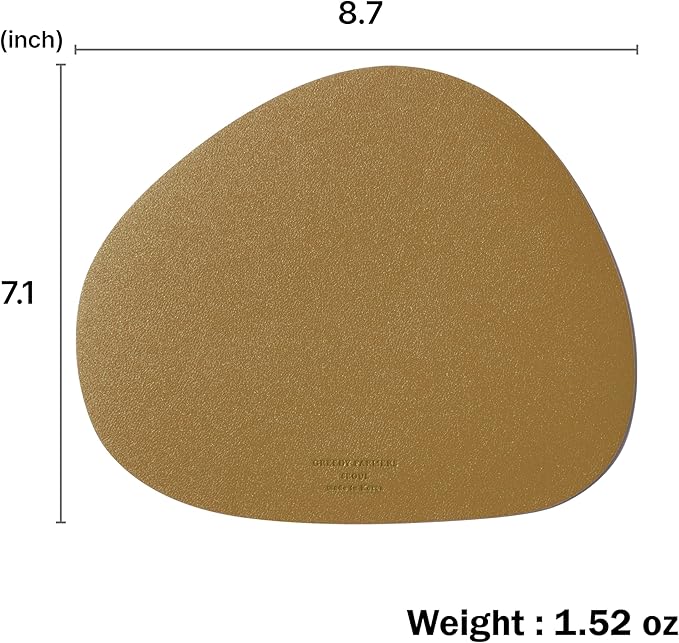 GREEDY FARMERS Mouse pad, Non-Slip Washable Waterproof Computer Mouse pad (Moroco Camel)