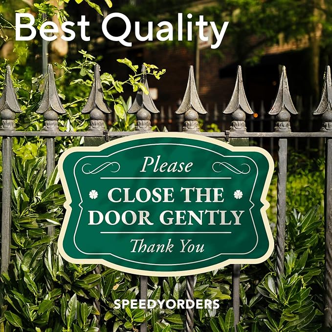 Custom Decorative Outdoor and Driveway Signs, Aluminum Waterproof Signs Made in USA, Forest Green 30x24 In