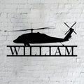 Personalized Metal Airplane Wall Art, Airplane Name Sign, Customized Pilot Name Sign, Airplane Hangar Sign Decor, Aviation Home Office Decor, Large Outdoor Decor, Pilot Gifts, Aircraft Lovers Gift